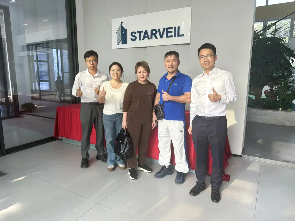 Starveil facade team at the company office in Foshan, China